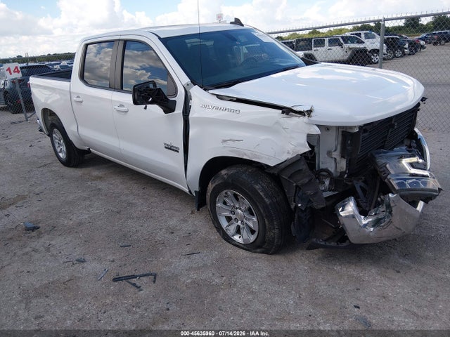 Aukcja sprzedaży 2021 Chevrolet Silverado 1500 2wd  Short Bed Lt, vin: 3GCPWCEDXMG392321, numer aukcji: 45635960
