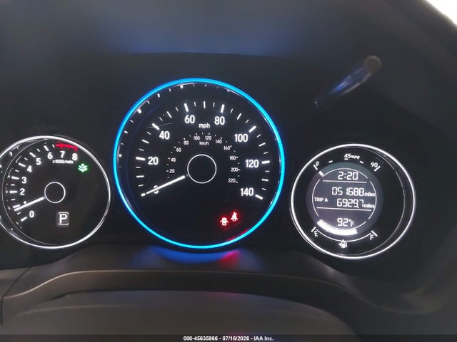Aukcja sprzedaży 2021 Honda Hr-v Awd Lx, vin: 3CZRU6H39MM713294, numer aukcji: 45635966