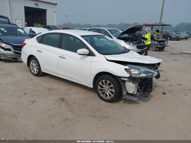 2017 Nissan Sentra S მანქანა იყიდება აუქციონზე, vin: 3N1AB7AP8HY206867, აუქციონის ნომერი: 45635986