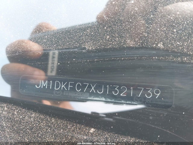 Aukcja sprzedaży 2018 Mazda Cx-3 Touring, vin: JM1DKFC7XJ1321739, numer aukcji: 45635993