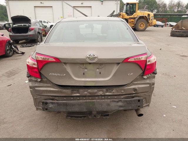 2018 Toyota Corolla Le მანქანა იყიდება აუქციონზე, vin: 2T1BURHE5JC114925, აუქციონის ნომერი: 45636107