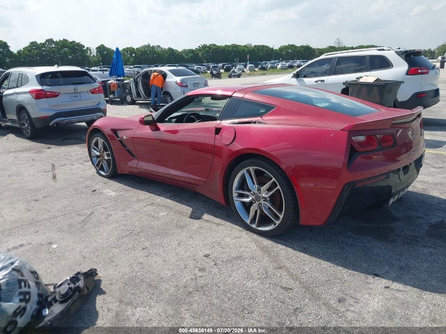 Продажа на аукционе авто 2015 Chevrolet Corvette Stingray Z51, vin: 1G1YK2D76F5124794, номер лота: 45636149