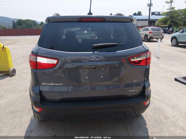 Aukcja sprzedaży 2019 Ford Ecosport Se, vin: MAJ6S3GL6KC263946, numer aukcji: 45636160
