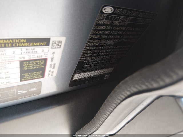 Aukcja sprzedaży 2019 Land Rover Range Rover 5.0l V8 Supercharged, vin: SALGS2RE2KA538336, numer aukcji: 45636274