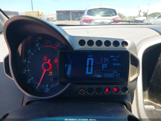 2012 Chevrolet Sonic 2lt მანქანა იყიდება აუქციონზე, vin: 1G1JC5SH6C4134657, აუქციონის ნომერი: 45636275