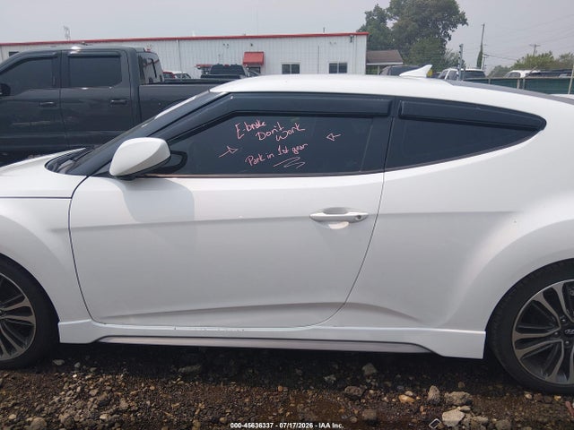 Продажа на аукционе авто 2016 Hyundai Veloster Turbo R-spec, vin: KMHTC6AE5GU279557, номер лота: 45636337