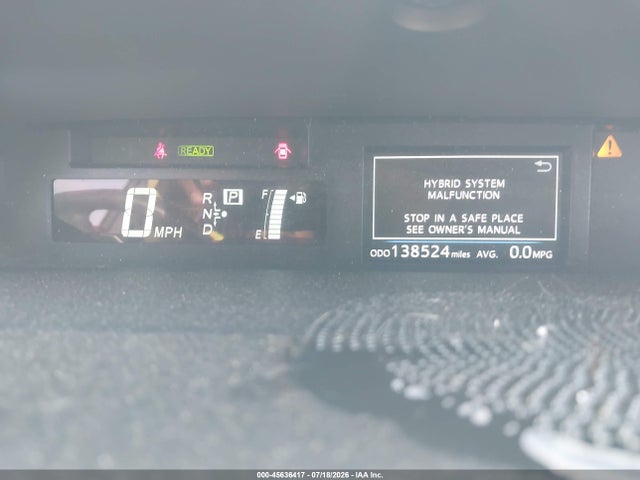 45636417 :رقم المزاد ، JTDZN3EU5GJ055392 vin ، 2016 Toyota Prius V Three مزاد بيع