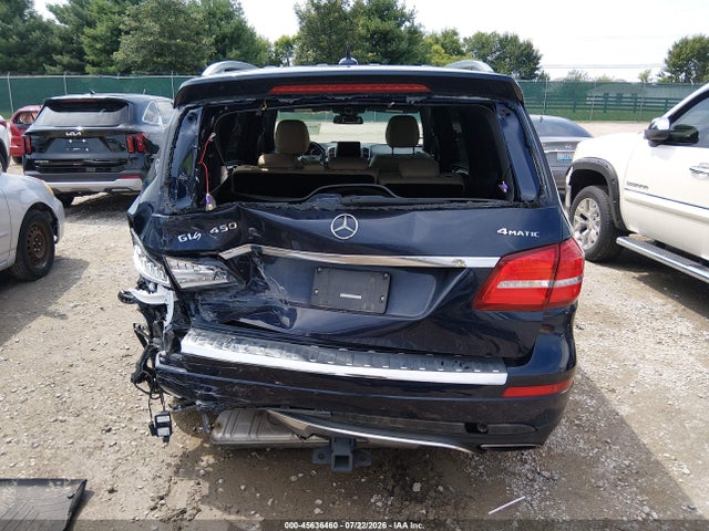 2017 Mercedes-benz Gls 450 4matic მანქანა იყიდება აუქციონზე, vin: 4JGDF6EE1HA856612, აუქციონის ნომერი: 45636460