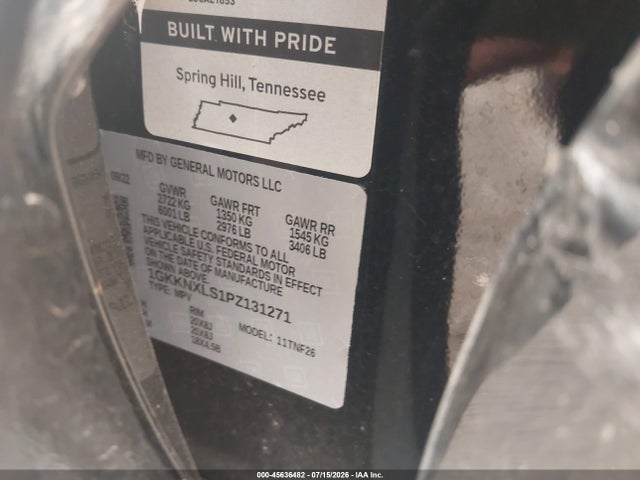 GMC Acadia Awd Denali 2023 1GKKNXLS1PZ131271 Image 9