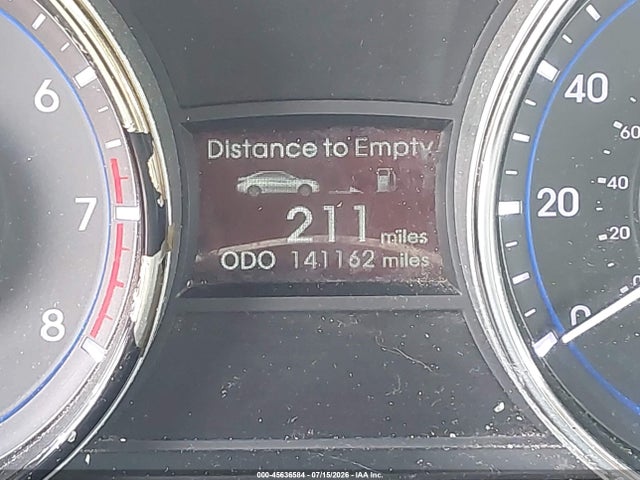 45636584 :رقم المزاد ، 5NPEB4AC4DH744368 vin ، 2013 Hyundai Sonata Gls مزاد بيع