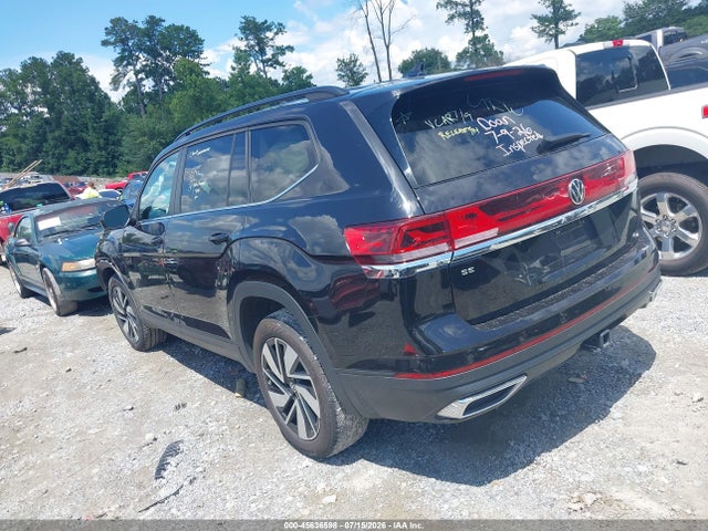 2025 Volkswagen Atlas 2.0t Se W/technology მანქანა იყიდება აუქციონზე, vin: 1V2WR2CA0SC531666, აუქციონის ნომერი: 45636598