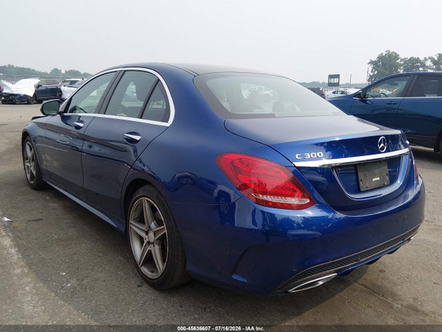 Aukcja sprzedaży 2017 Mercedes-benz C 300 4matic/luxury 4matic/sport 4matic, vin: 55SWF4KB6HU206336, numer aukcji: 45636607