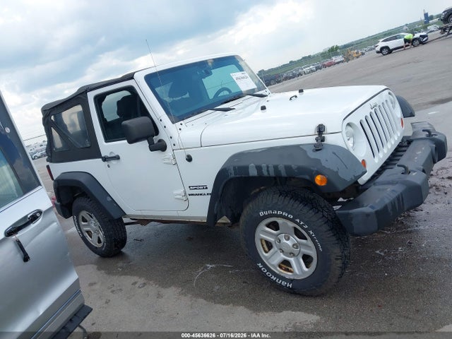 Продаж на аукціоні авто 2012 Jeep Wrangler Sport, vin: 1C4AJWAG8CL119675, номер лоту: 45636626