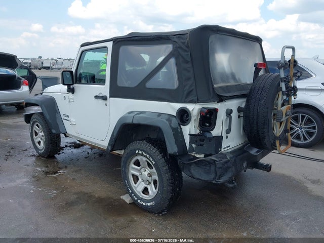 Продаж на аукціоні авто 2012 Jeep Wrangler Sport, vin: 1C4AJWAG8CL119675, номер лоту: 45636626