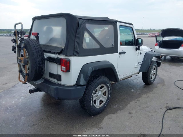 Продаж на аукціоні авто 2012 Jeep Wrangler Sport, vin: 1C4AJWAG8CL119675, номер лоту: 45636626