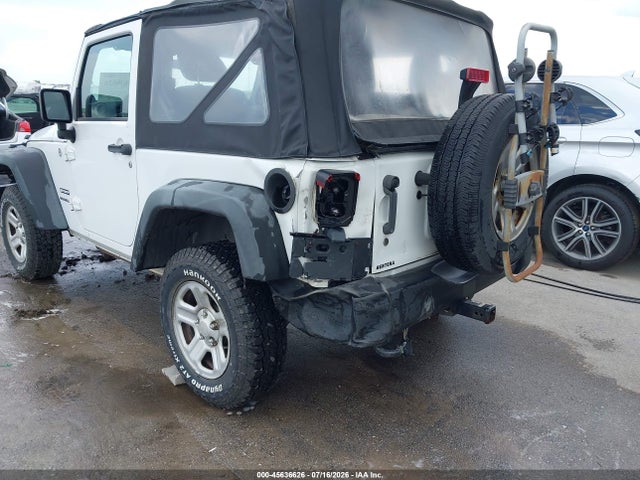 Продаж на аукціоні авто 2012 Jeep Wrangler Sport, vin: 1C4AJWAG8CL119675, номер лоту: 45636626