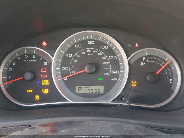 Продажа на аукционе авто 2009 Subaru Impreza 2.5i, vin: JF1GH61679H812686, номер лота: 45636649