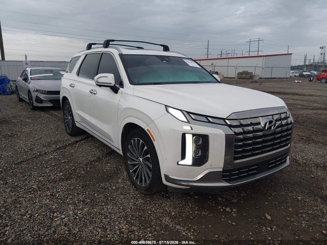 45636670 :رقم المزاد ، KM8R74GE6PU592028 vin ، 2023 Hyundai Palisade Calligraphy مزاد بيع