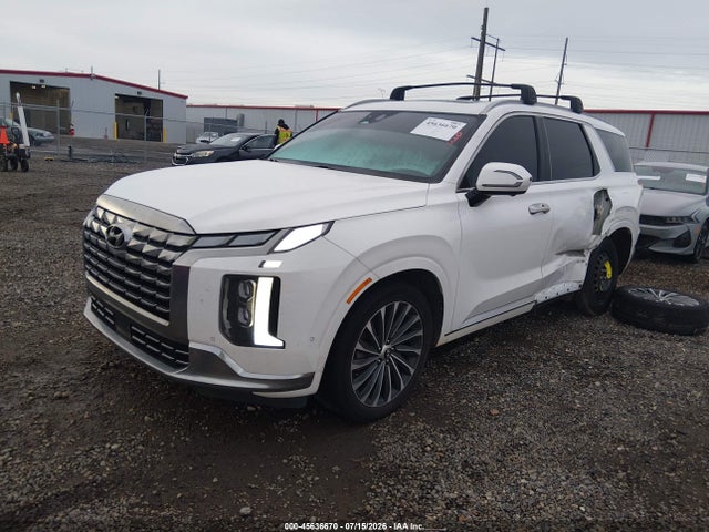 45636670 :رقم المزاد ، KM8R74GE6PU592028 vin ، 2023 Hyundai Palisade Calligraphy مزاد بيع
