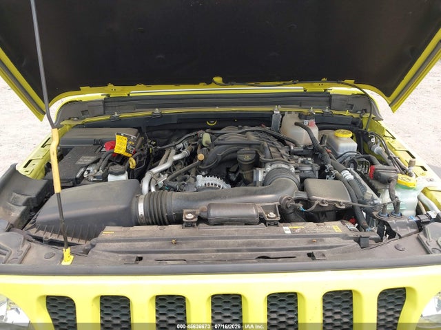 45636673 :رقم المزاد ، 1C4HJXDG9NW215347 vin ، 2022 Jeep Wrangler Unlimited Sport S 4x4 مزاد بيع