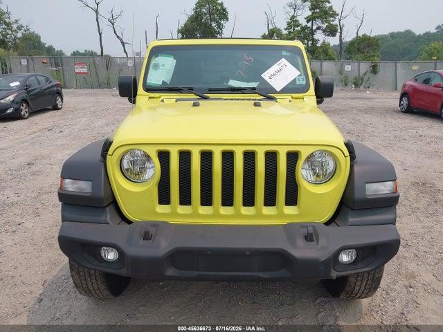 45636673 :رقم المزاد ، 1C4HJXDG9NW215347 vin ، 2022 Jeep Wrangler Unlimited Sport S 4x4 مزاد بيع