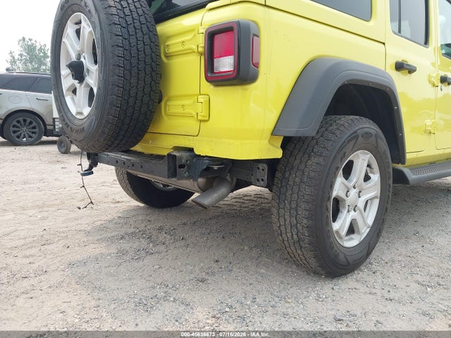 45636673 :رقم المزاد ، 1C4HJXDG9NW215347 vin ، 2022 Jeep Wrangler Unlimited Sport S 4x4 مزاد بيع
