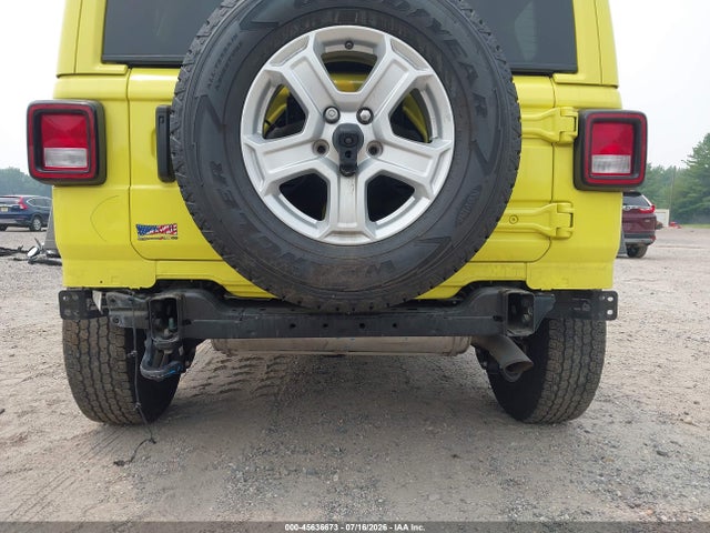 45636673 :رقم المزاد ، 1C4HJXDG9NW215347 vin ، 2022 Jeep Wrangler Unlimited Sport S 4x4 مزاد بيع