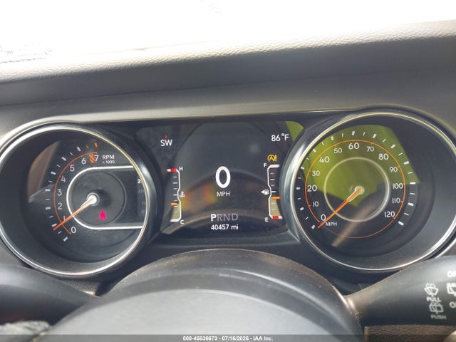 45636673 :رقم المزاد ، 1C4HJXDG9NW215347 vin ، 2022 Jeep Wrangler Unlimited Sport S 4x4 مزاد بيع