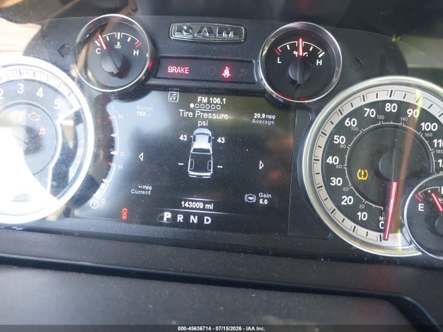 45636714 :رقم المزاد ، 1C6RR7LM1HS875034 vin ، 2017 Ram 1500 Big Horn  4x4 5'7 Box مزاد بيع