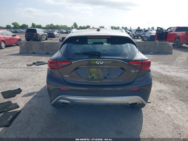2018 Infiniti Qx30 Luxury მანქანა იყიდება აუქციონზე, vin: SJKCH5CR8JA056368, აუქციონის ნომერი: 45636752