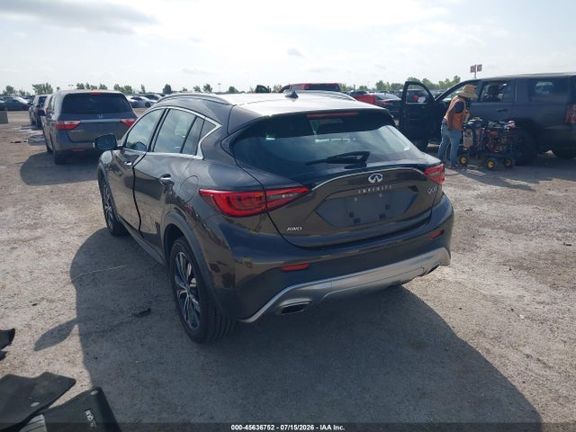 2018 Infiniti Qx30 Luxury მანქანა იყიდება აუქციონზე, vin: SJKCH5CR8JA056368, აუქციონის ნომერი: 45636752