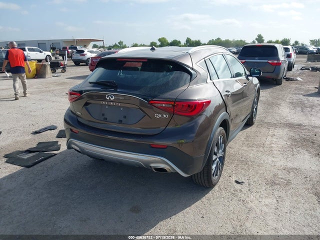 2018 Infiniti Qx30 Luxury მანქანა იყიდება აუქციონზე, vin: SJKCH5CR8JA056368, აუქციონის ნომერი: 45636752
