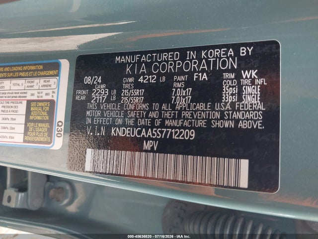 KIA SELTOS S 2025 KNDEUCAA5S7712209 Image 9