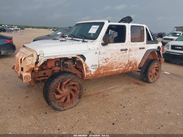 Aukcja sprzedaży 2018 Jeep Wrangler Unlimited Sport S 4x4, vin: 1C4HJXDN0JW331237, numer aukcji: 45636826