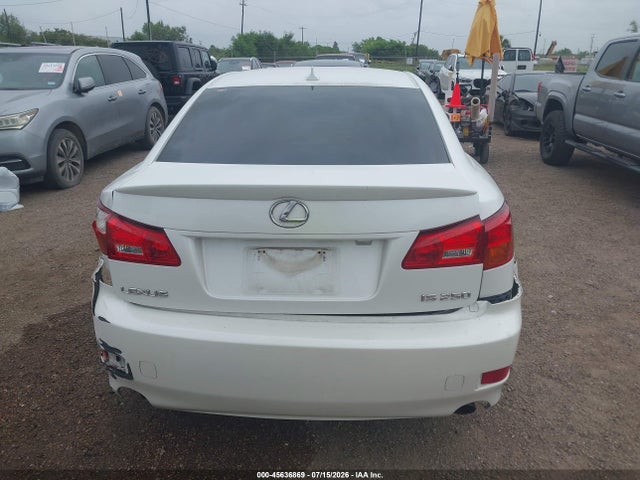 Aukcja sprzedaży 2008 Lexus Is 250, vin: JTHBK262085076595, numer aukcji: 45636869
