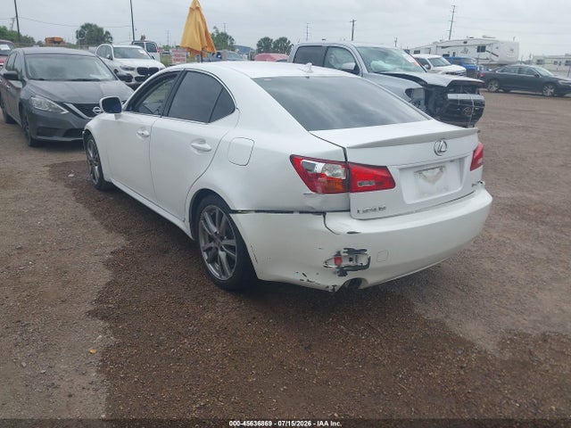 Aukcja sprzedaży 2008 Lexus Is 250, vin: JTHBK262085076595, numer aukcji: 45636869
