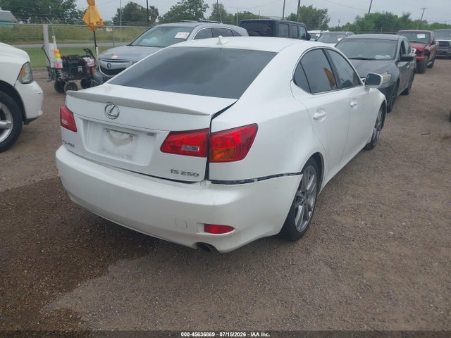 Aukcja sprzedaży 2008 Lexus Is 250, vin: JTHBK262085076595, numer aukcji: 45636869