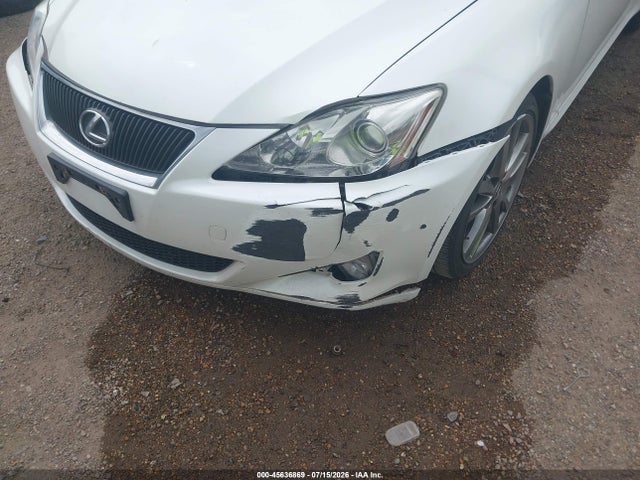Aukcja sprzedaży 2008 Lexus Is 250, vin: JTHBK262085076595, numer aukcji: 45636869