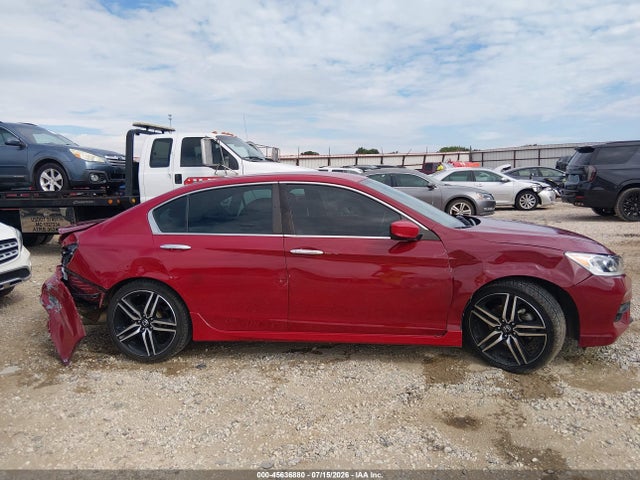 2017 Honda Accord Sport Se მანქანა იყიდება აუქციონზე, vin: 1HGCR2F10HA059801, აუქციონის ნომერი: 45636880