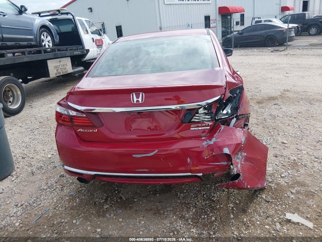 2017 Honda Accord Sport Se მანქანა იყიდება აუქციონზე, vin: 1HGCR2F10HA059801, აუქციონის ნომერი: 45636880
