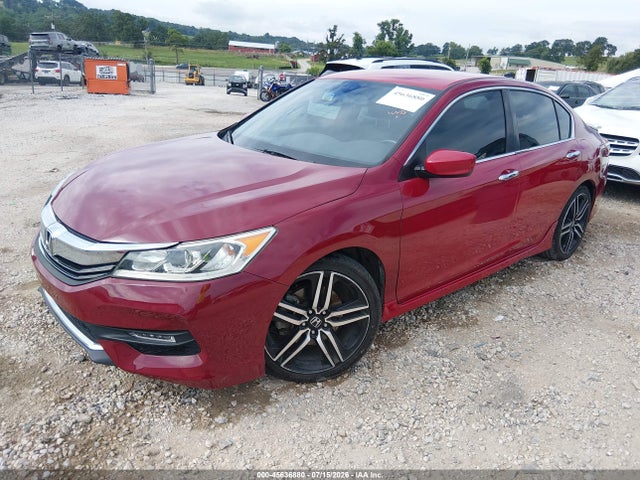 2017 Honda Accord Sport Se მანქანა იყიდება აუქციონზე, vin: 1HGCR2F10HA059801, აუქციონის ნომერი: 45636880