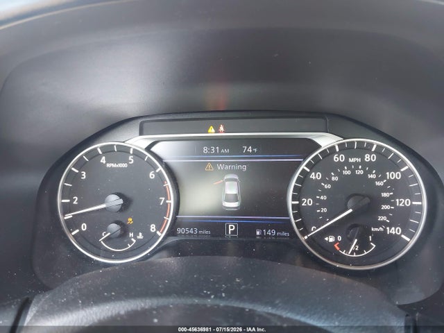 45636981 :رقم المزاد ، 1N4BL4CV0LC265573 vin ، 2020 Nissan Altima Sr Fwd مزاد بيع