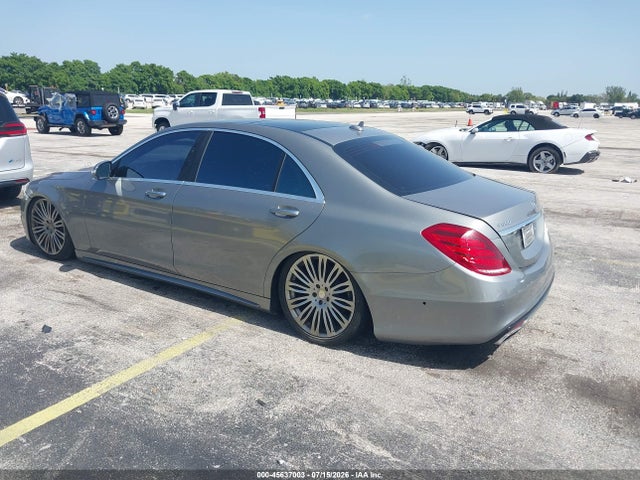 Продаж на аукціоні авто 2015 Mercedes-benz S 550, vin: WDDUG8CB5FA141339, номер лоту: 45637003