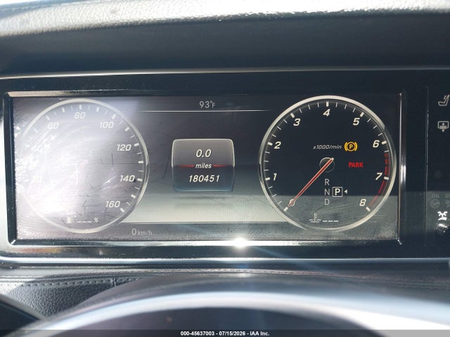 Продаж на аукціоні авто 2015 Mercedes-benz S 550, vin: WDDUG8CB5FA141339, номер лоту: 45637003
