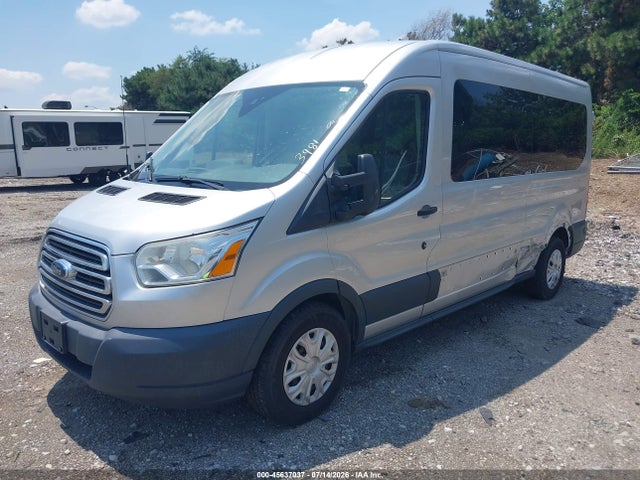 45637037 :رقم المزاد ، 1FBZX2CG0FKA95345 vin ، 2015 Ford Transit-350 Xlt مزاد بيع