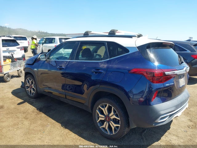 2021 Kia Seltos S Turbo მანქანა იყიდება აუქციონზე, vin: KNDEUCA25M7146497, აუქციონის ნომერი: 45637064