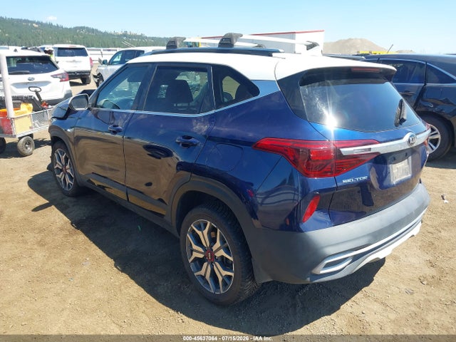 2021 Kia Seltos S Turbo მანქანა იყიდება აუქციონზე, vin: KNDEUCA25M7146497, აუქციონის ნომერი: 45637064
