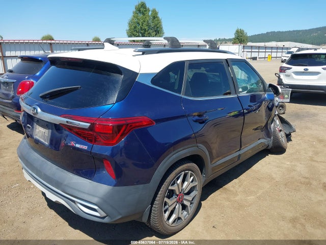 2021 Kia Seltos S Turbo მანქანა იყიდება აუქციონზე, vin: KNDEUCA25M7146497, აუქციონის ნომერი: 45637064