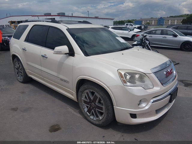 45637073 :رقم المزاد ، 1GKKVTED6CJ394615 vin ، 2012 Gmc Acadia Denali مزاد بيع