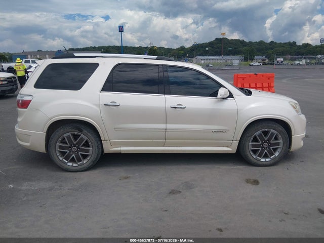 2012 Gmc Acadia Denali მანქანა იყიდება აუქციონზე, vin: 1GKKVTED6CJ394615, აუქციონის ნომერი: 45637073